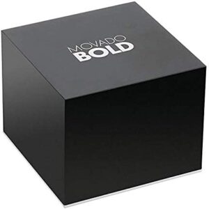 Movado Bold Verso Men's Sport Watch - Swiss Quartz Chronograph Movement, Stainless Steel Link Bracelet - 5 ATM Water Resistance - Luxury Fashion Timepiece for Him - 44mm - Image 4